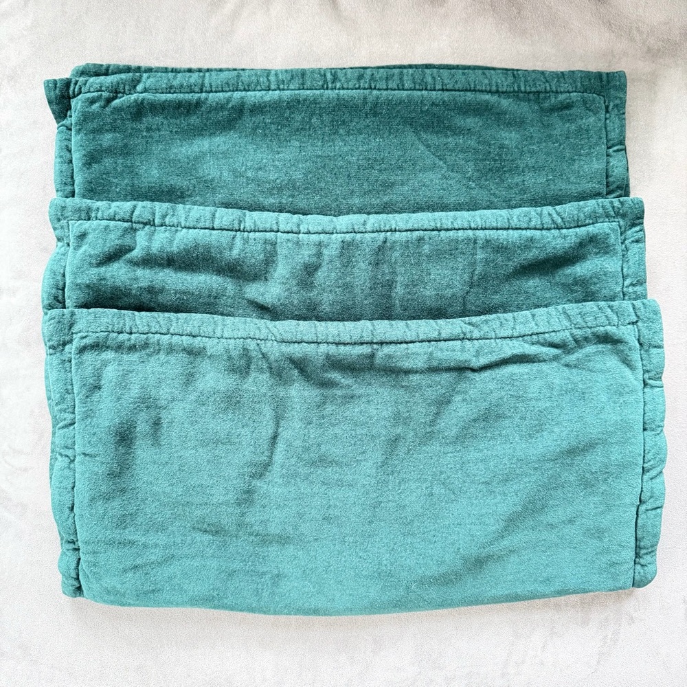 CB2 Green Throw Pillow Covers - Picture 5 of 7